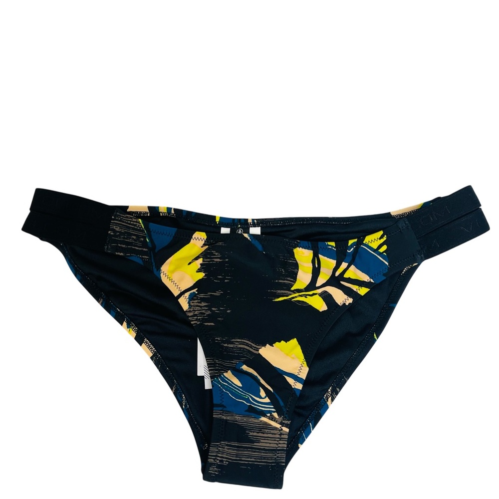VOLCOM Lost Marbles Hipster Bikini Bottoms LARGE NEW NWT Swimsuit Swim Women’s